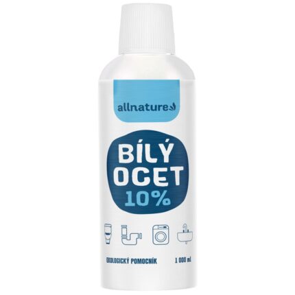 allnature bílý ocet 10% 1l