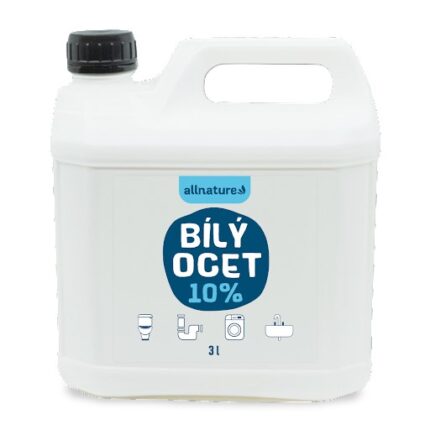 allnature bílý ocet 10% 3l