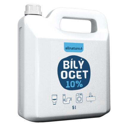 allnature bílý ocet 10% 5l